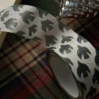 Rolledpaint - Green Bird - Washi Tape