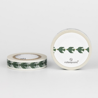 Rolledpaint - Green Bird - Washi Tape