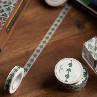 Rolledpaint - Green Bird - Washi Tape